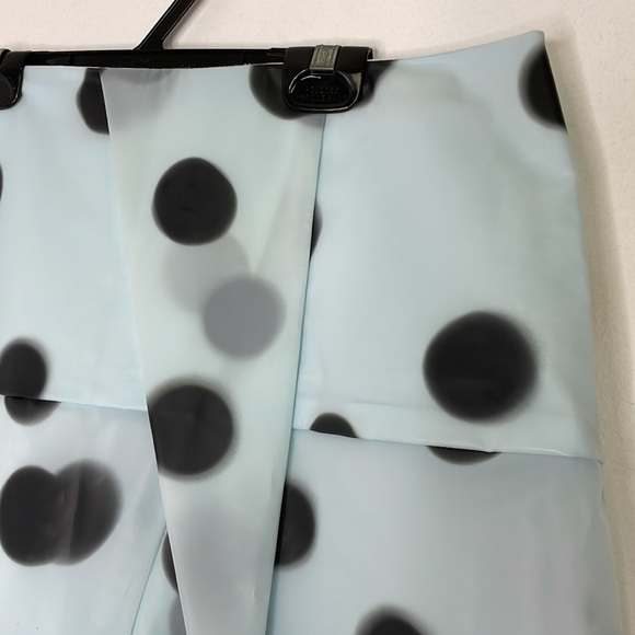 Marc Jacobs Misty polka dot unique pvc futurist skirt - Picture 4 of 13